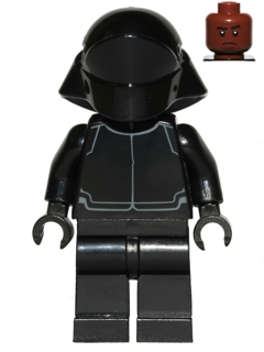 LEGO Minifigure -- First Order Crew Member (75104) (Reddish Brown Head)-Star Wars / Star Wars Episode 7 -- SW0654 -- Creative Brick Builders